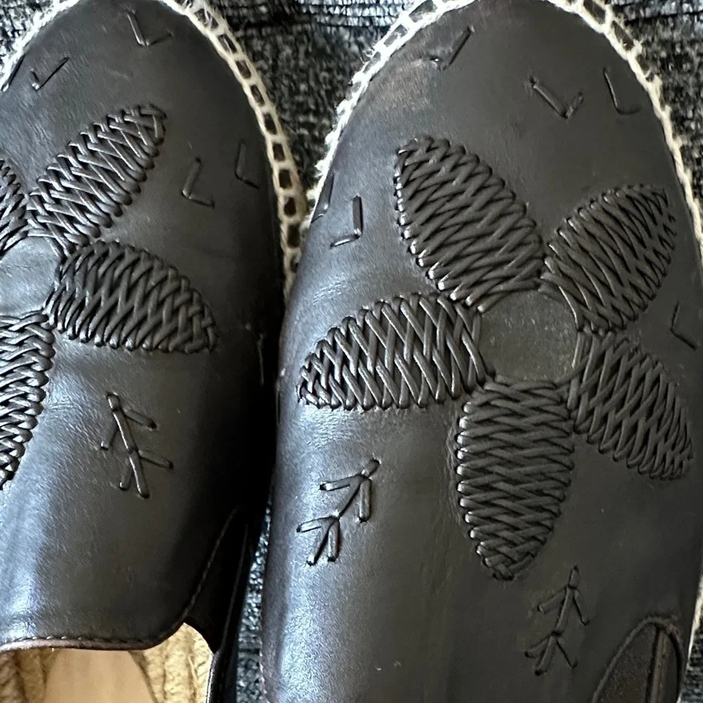 Bottega Veneta black leather